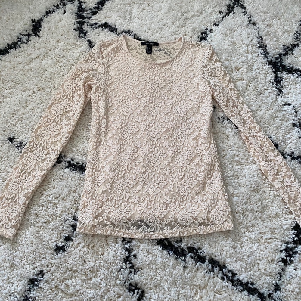Forever 21 Lace Top